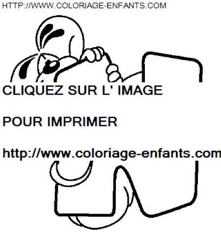 Alphabet Diddl The Mouse coloring