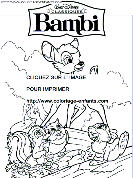 Bambi2 coloring
