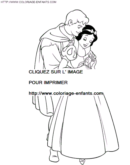 Snow White coloring