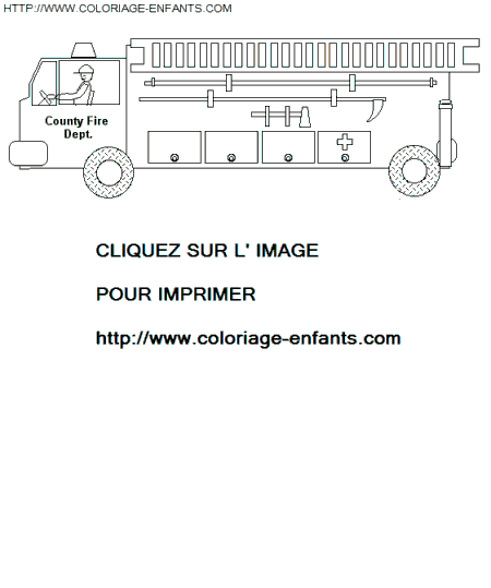 Truck coloring