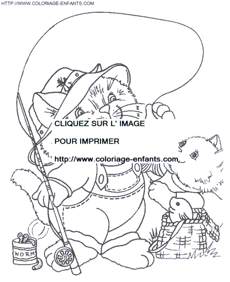 Cats coloring