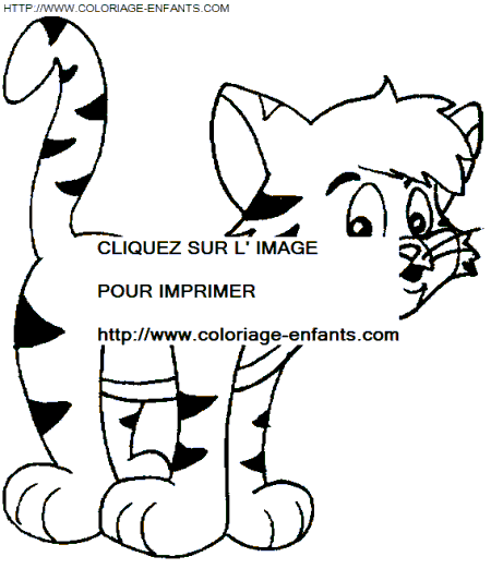 Cats coloring