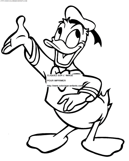 Donald coloring