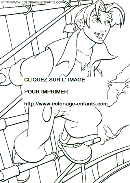 Treasure Planet coloring