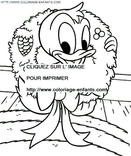walt disney christmas coloring pages - photo #25