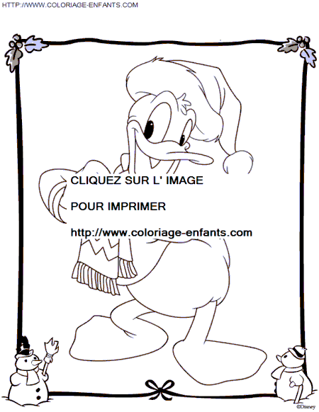 walt disney christmas coloring pages - photo #21