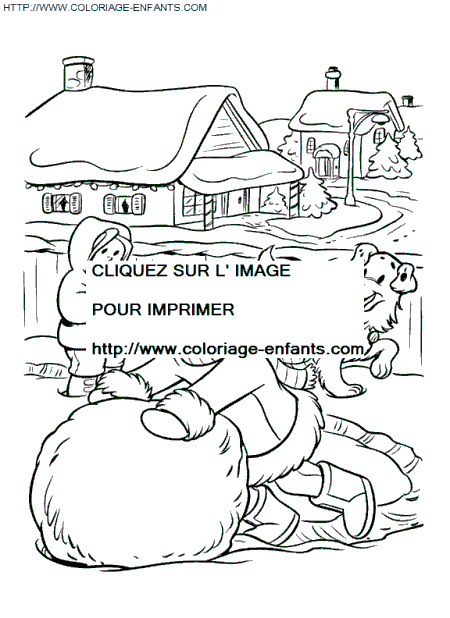 Christmas Children coloring