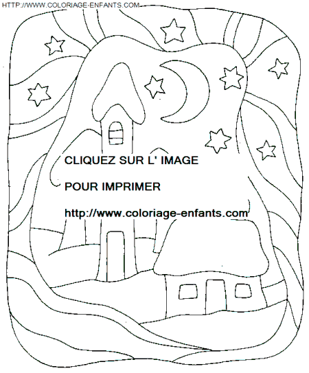 scenic colouring pages
