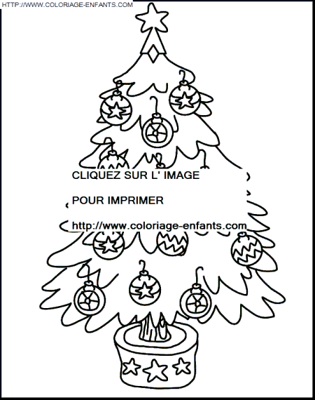 Christmas Christmas Trees coloring