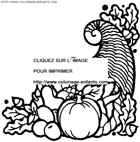 Thanksgiving coloring