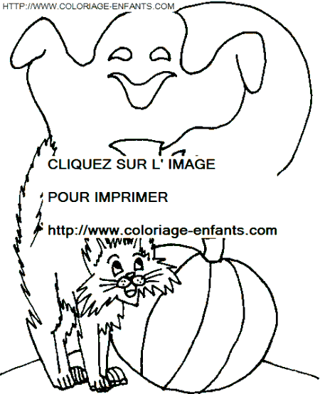 Halloween coloring