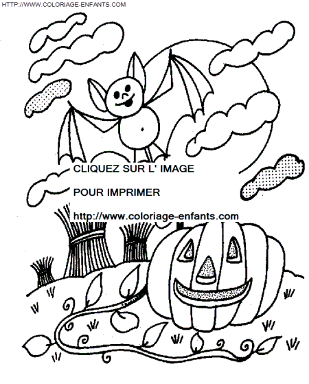 Halloween Animals coloring