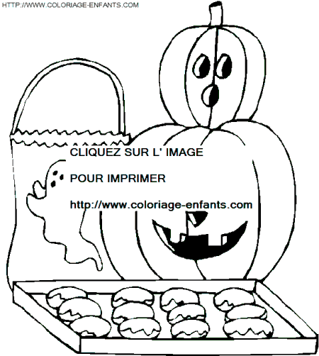 Halloween Pumpkins coloring