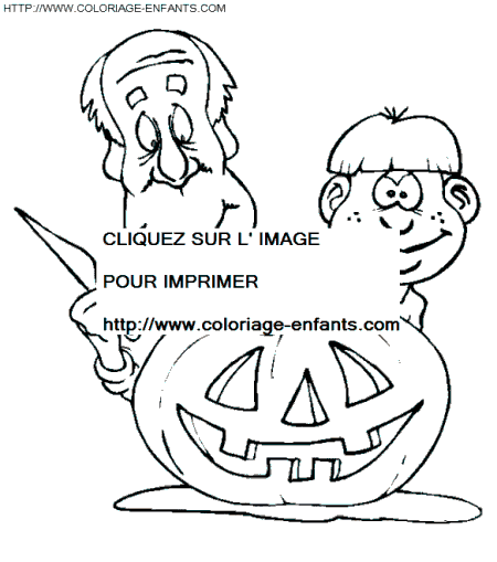 Halloween Pumpkins coloring