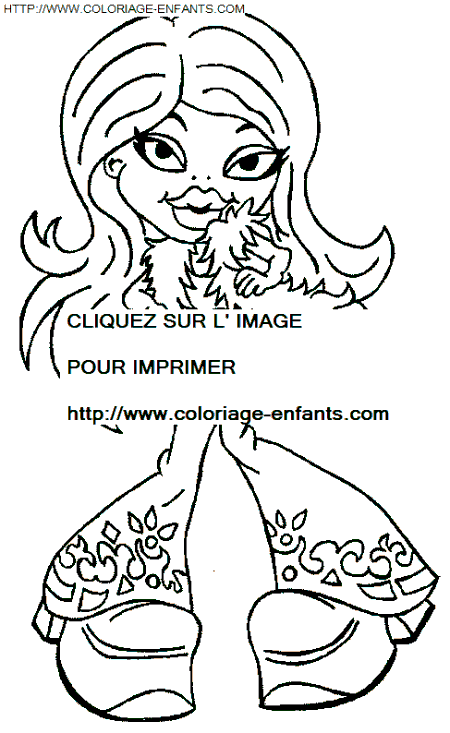Bratz Kidz coloring