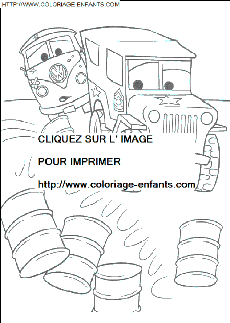 walt disney cars coloring pages - photo #3