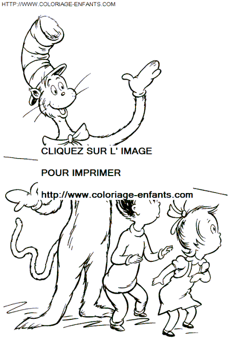 cat in hat coloring pages. +in+the+hat+coloring+pages