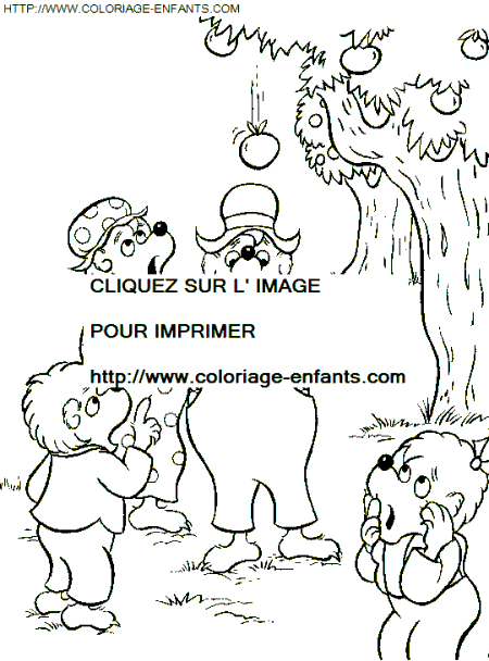 The Berenstain Bears coloring