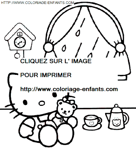 hello kitty coloring pages. Hello Kitty coloring - Hello