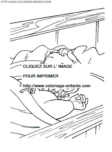 Sleeping Beauty coloring