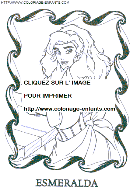 The Hunchback Of Notre Dame coloring