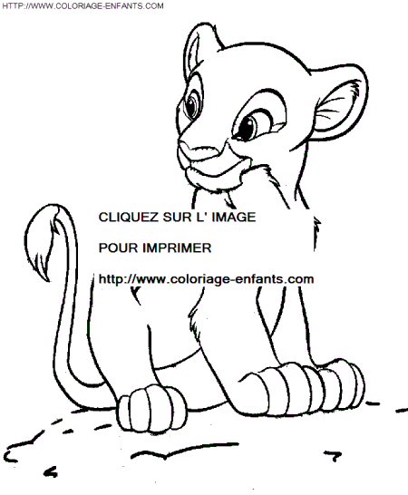 Lion King coloring