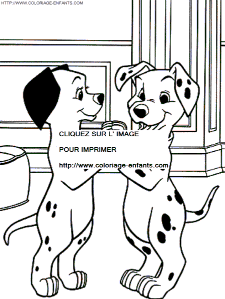 Pics Of 101 Dalmatians. 101 Dalmatians coloring