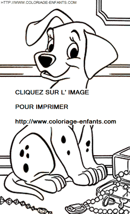 dalmatians coloring pages. 101 Dalmatians coloring - 101