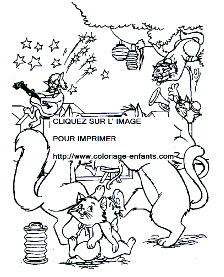 The Aristocats coloring