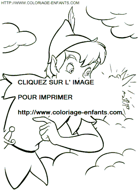 Peter Pan coloring