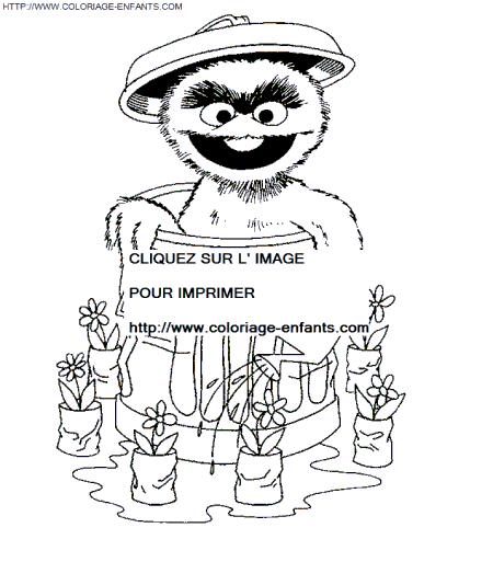 Sesame Street coloring