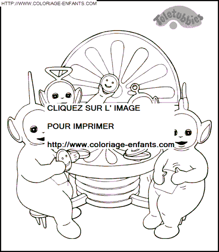 Teletubbies coloring