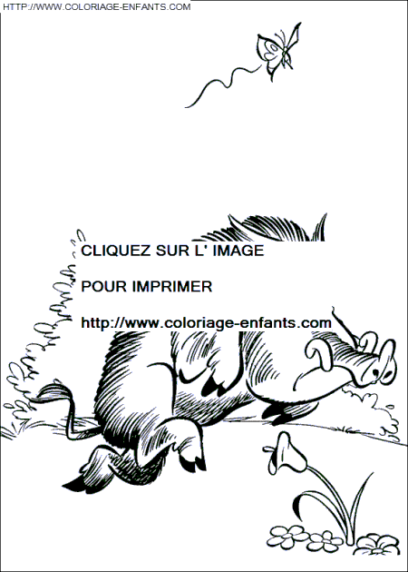 Asterix The Gaul coloring