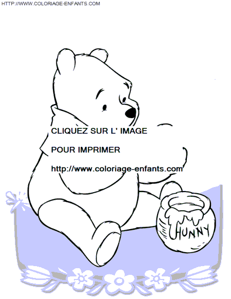 Winnie The Pooh coloring
