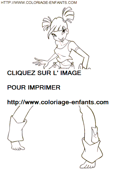 Winx coloring