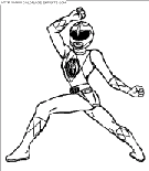 Power Rangers Coloring Pages