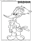 Woody Woodpecker Coloring Pages