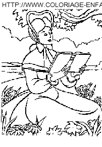 Alice In Wonderland coloring