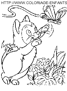 Alice In Wonderland coloring