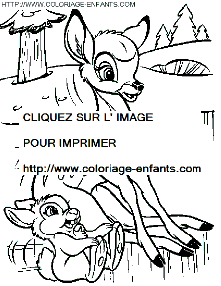 Bambi2 coloring