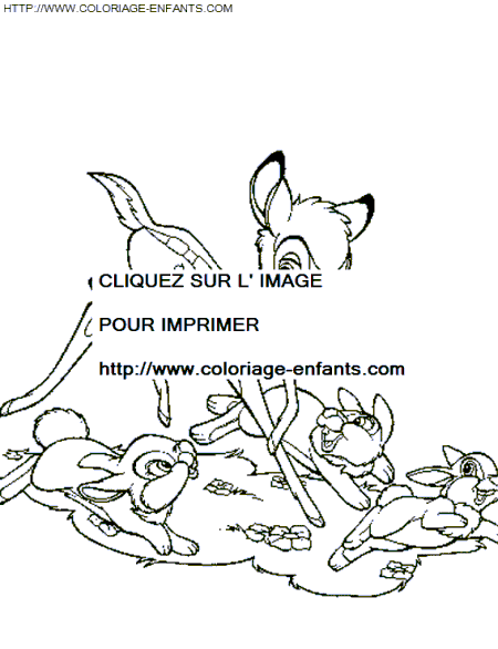 Bambi2 coloring