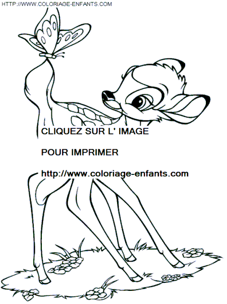 Bambi2 coloring