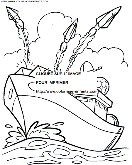 Boat coloring