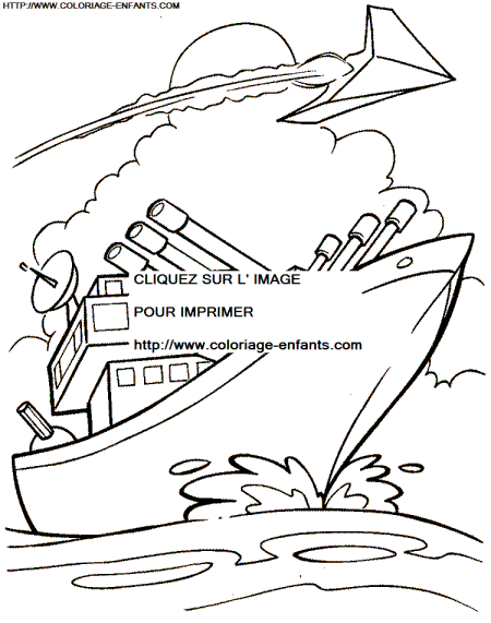 Boat coloring