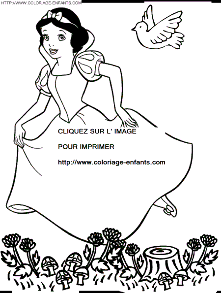 Snow White coloring