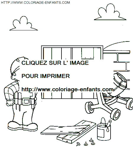 Bob The Builder coloring