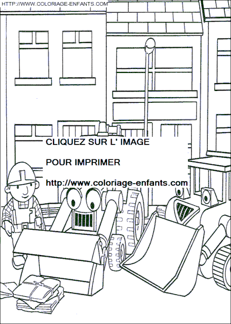 Bob The Builder coloring