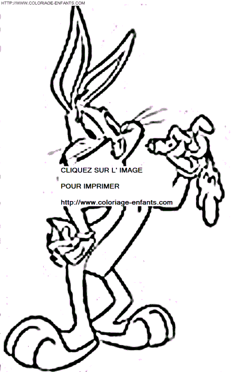 Bugs Bunny coloring