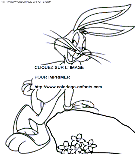 Bugs Bunny coloring