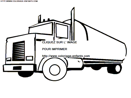 Truck coloring